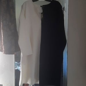 Kenneth Cole black/white dress size XL